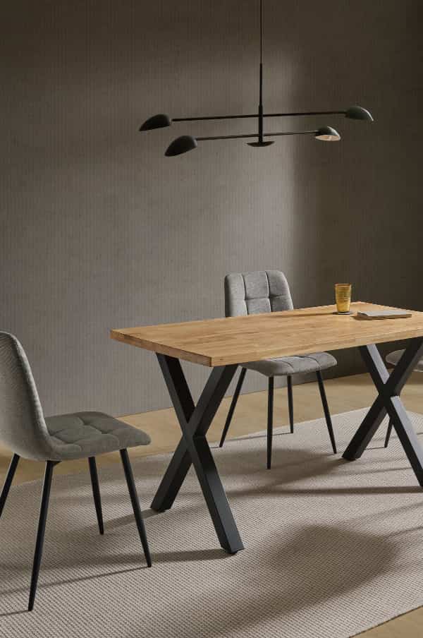 Comedor de estilo industrial: El Nueva York de los 50 en tu salón.