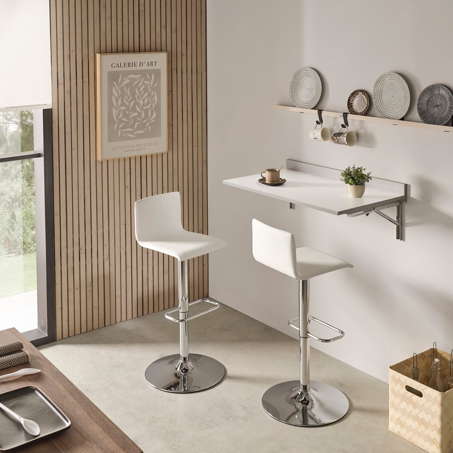 Mesas abatibles de pared: resuelve tus dudas.