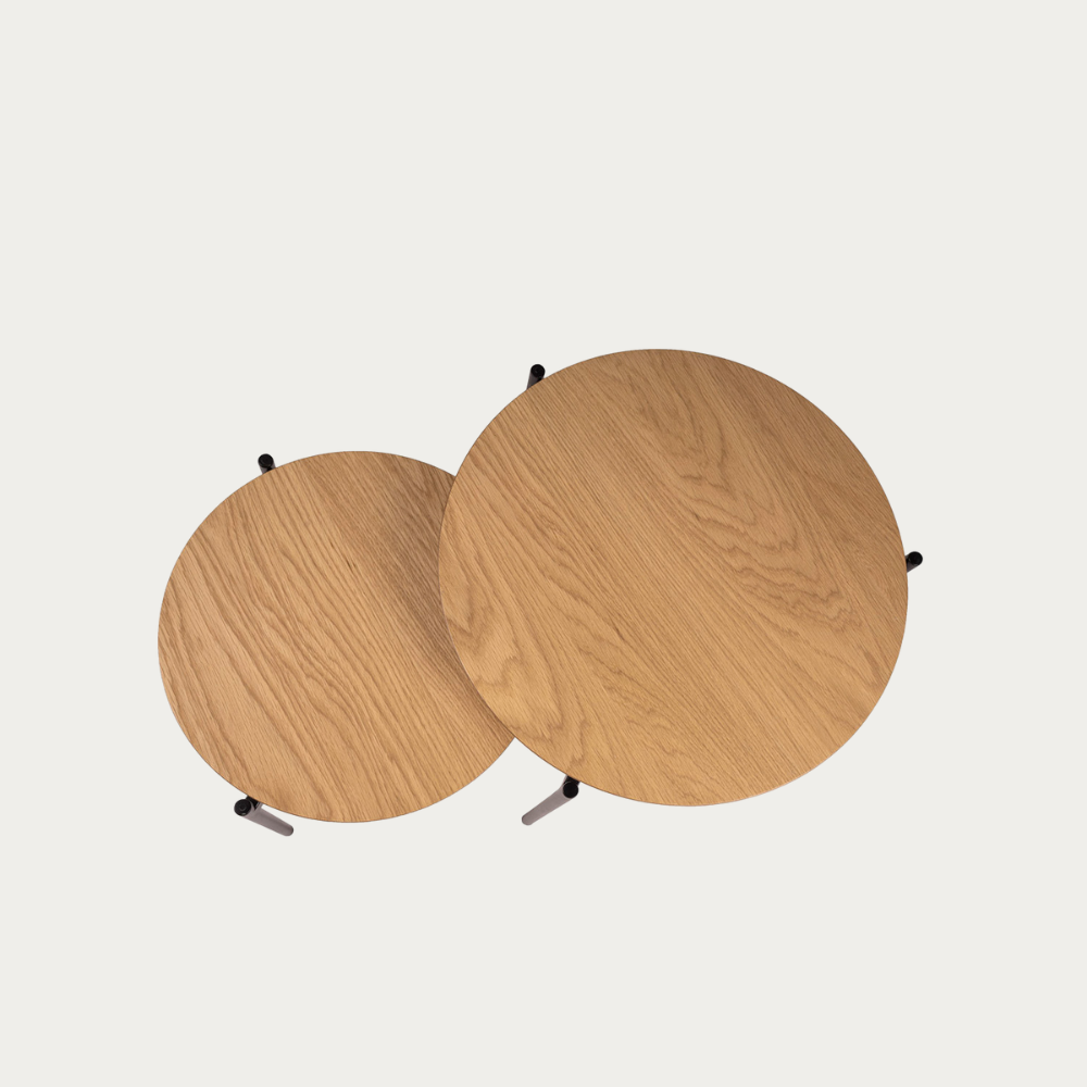 Set 2 mesas de centro Laos