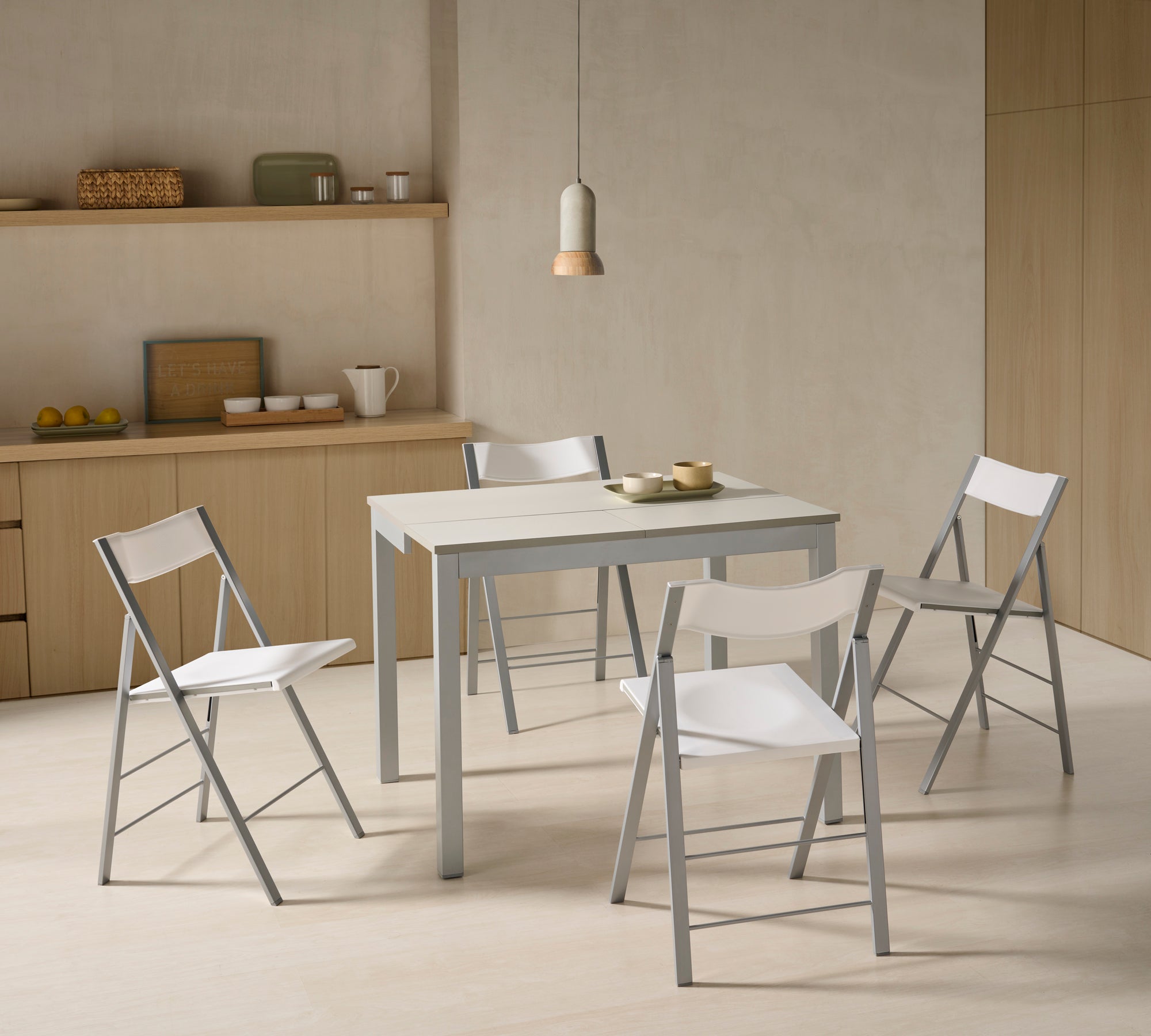 Mesa Tokio Extensible Frontal para Cocina