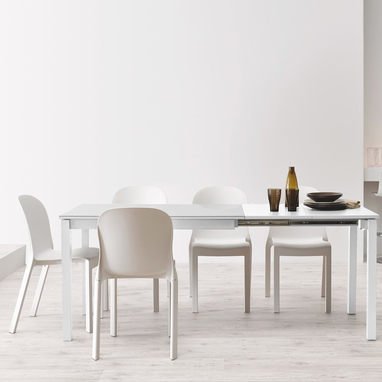 Mesa Tokio Cristal Extensible