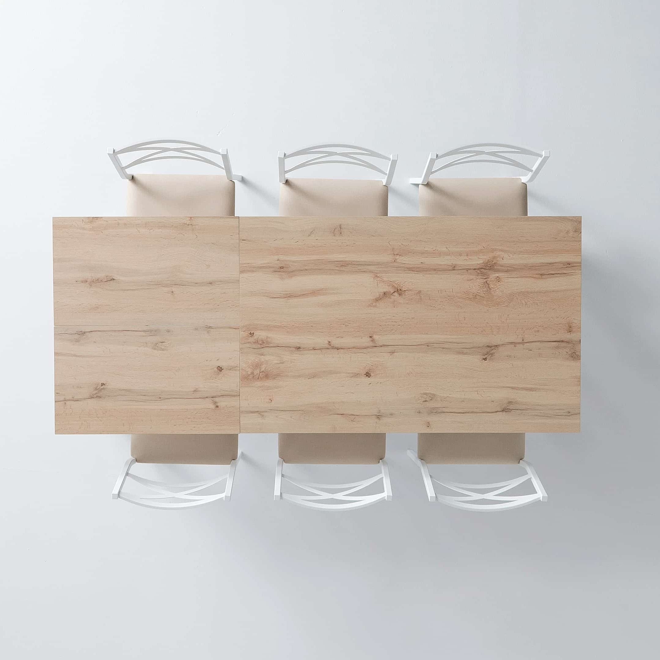 Taula Oslo Natural Extensible