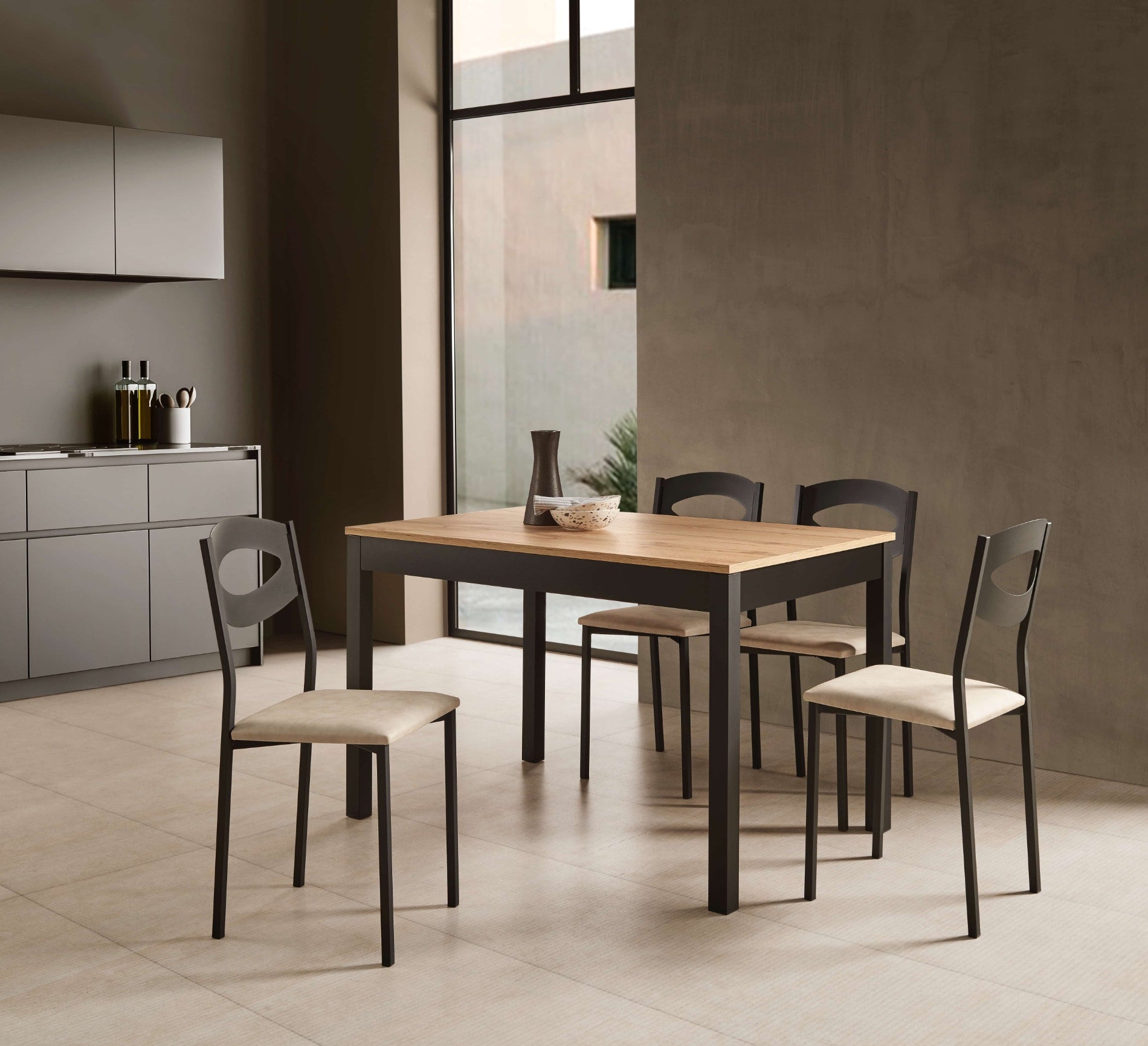 Taula Oslo Natural Extensible