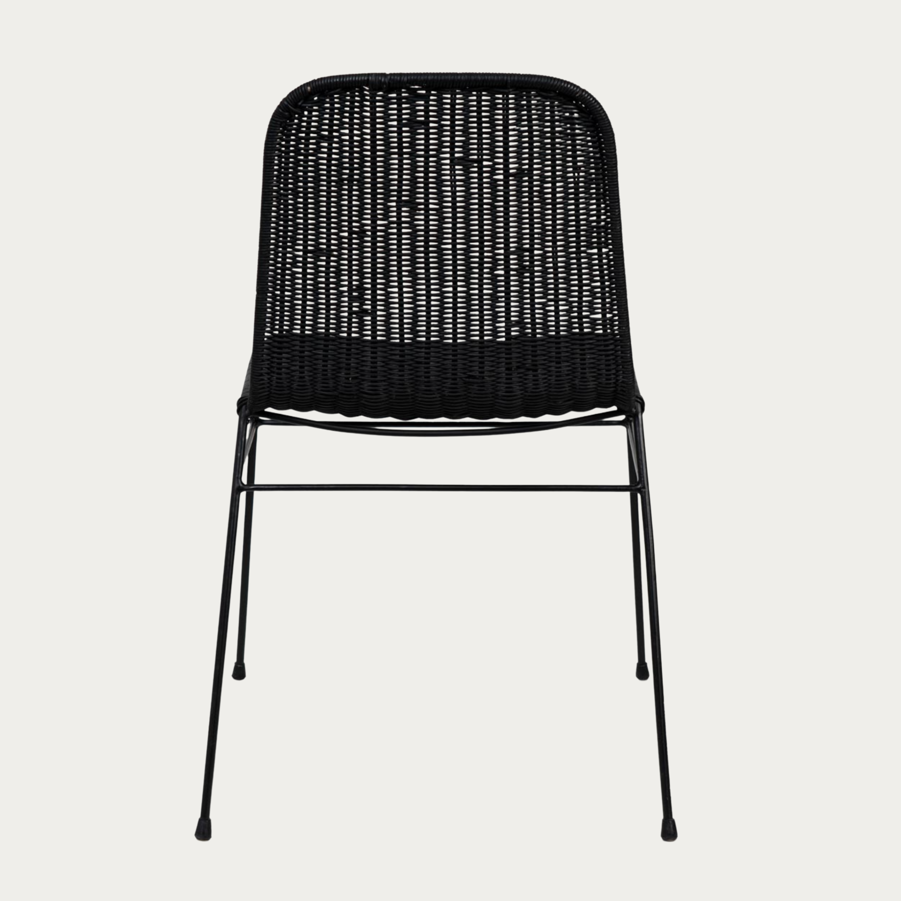 Silla de ratán Portinax