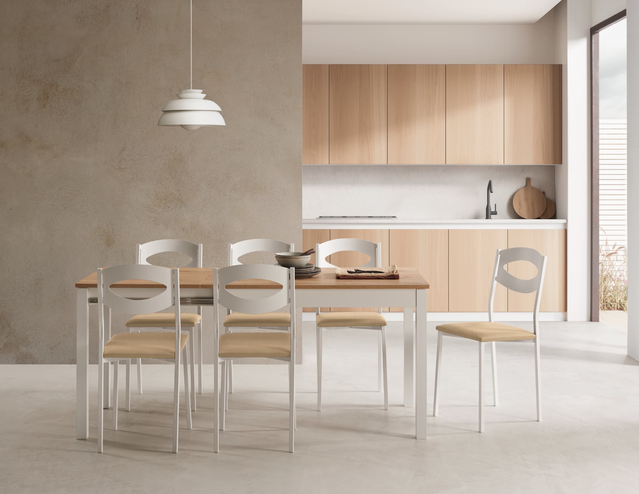 Taula Oslo Natural Extensible