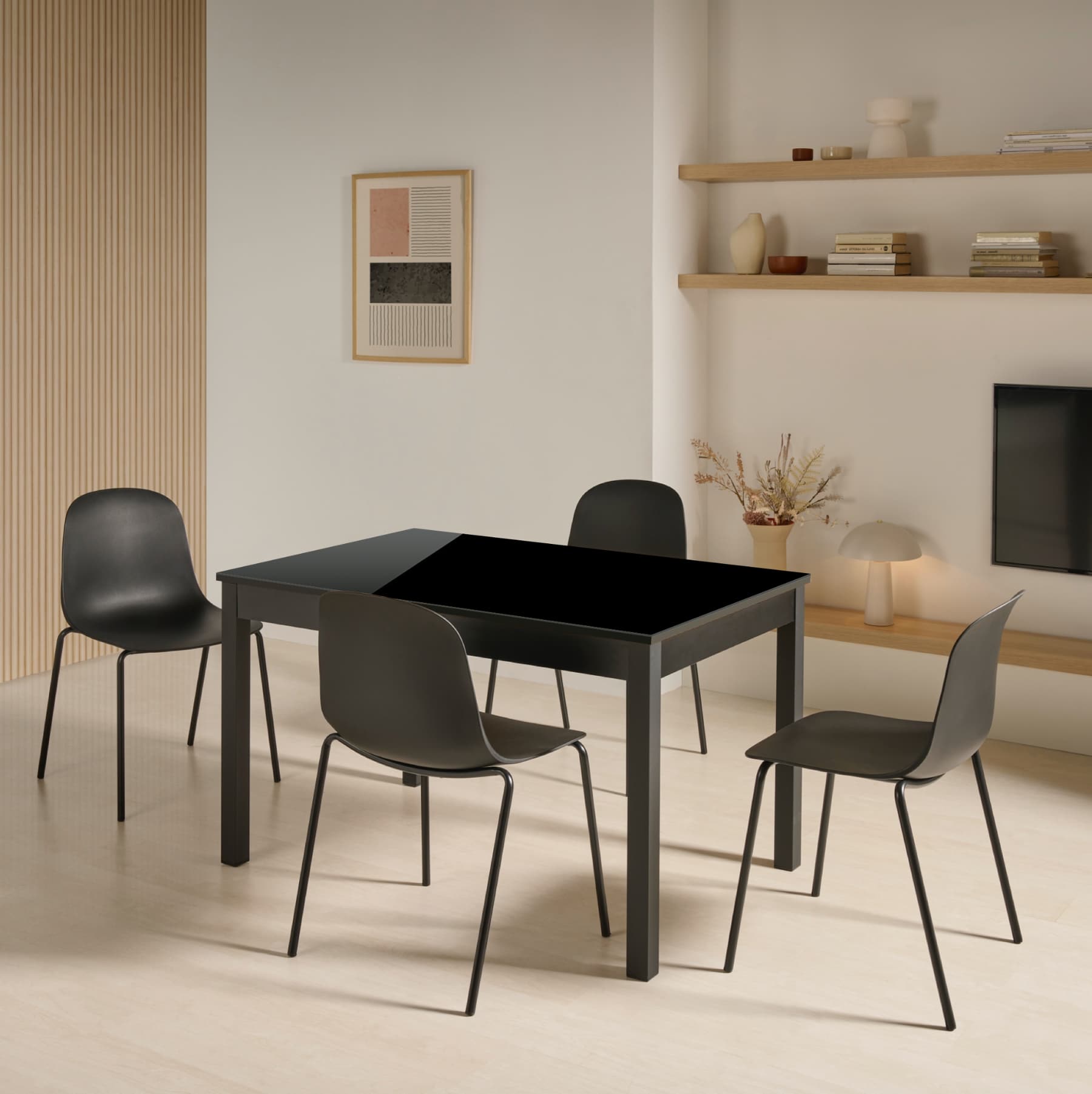 Mesa Oslo Cristal Extensible