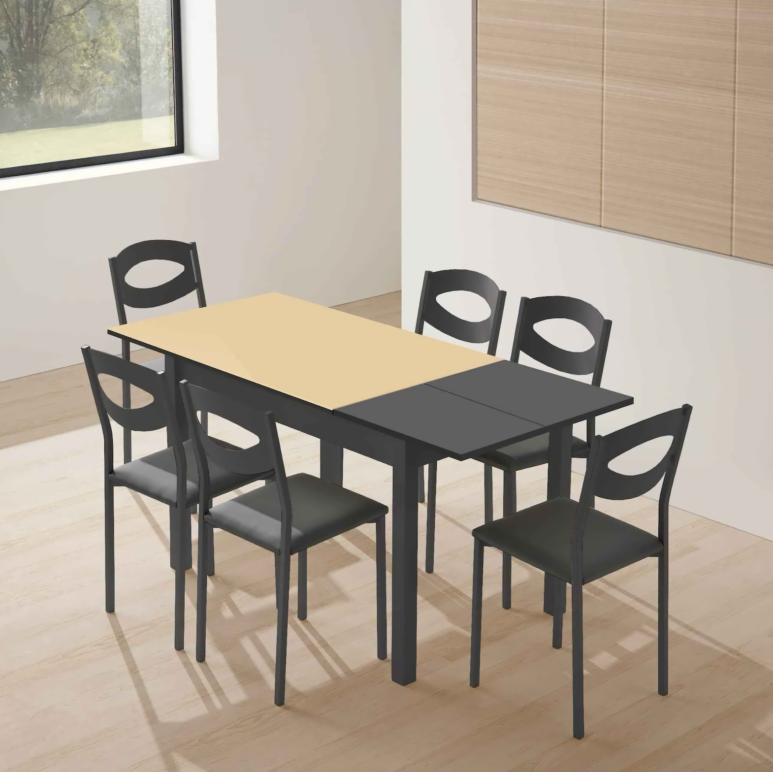 Mesa Kenia Cristal Extensible
