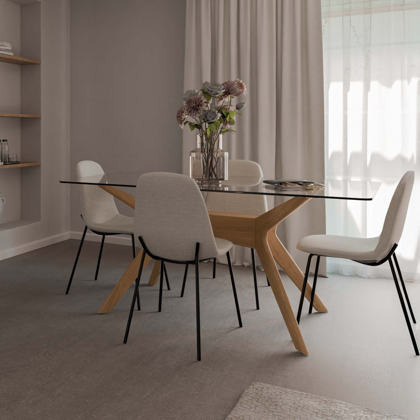 Mesa Setúbal Cristal