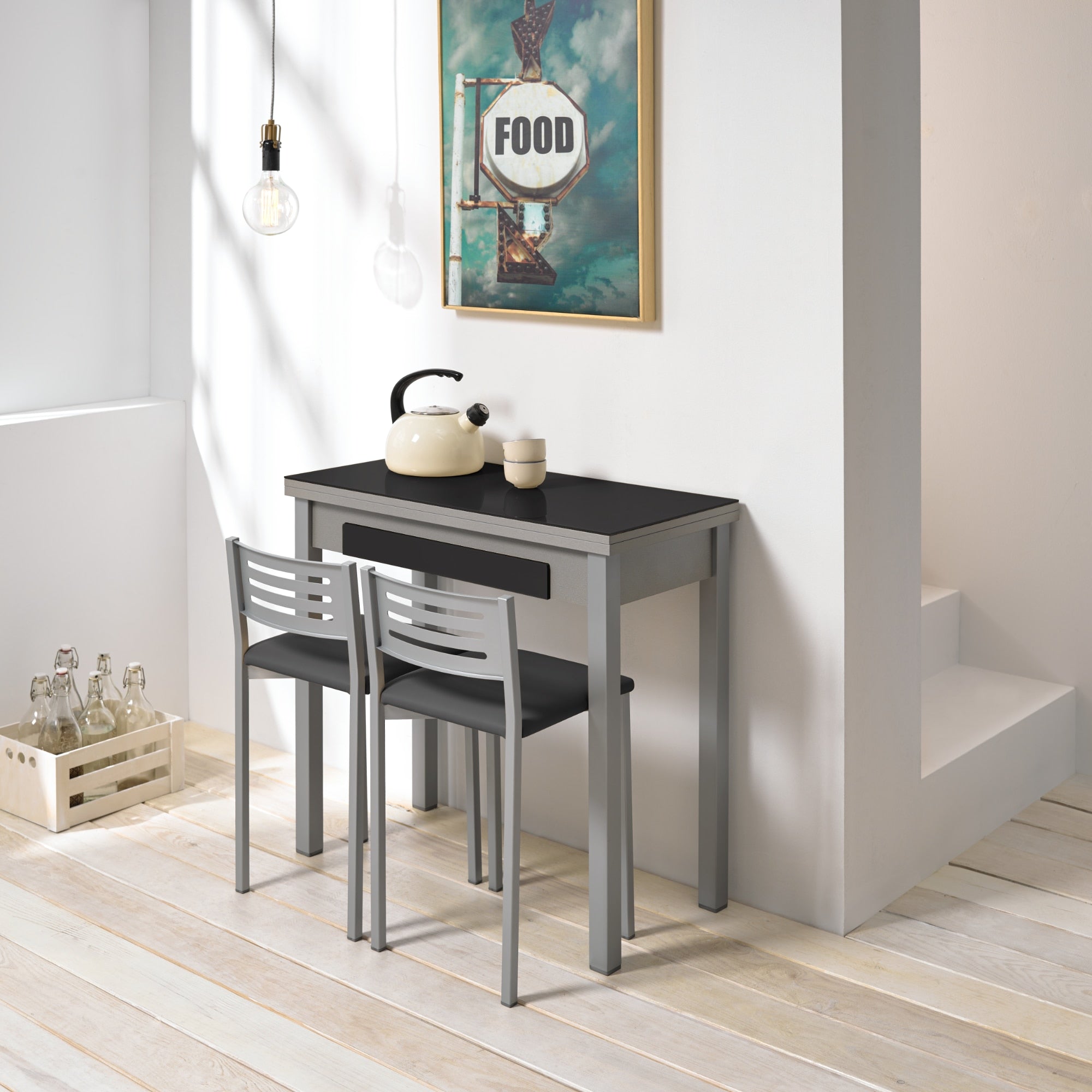 Mesa Libro Cristal