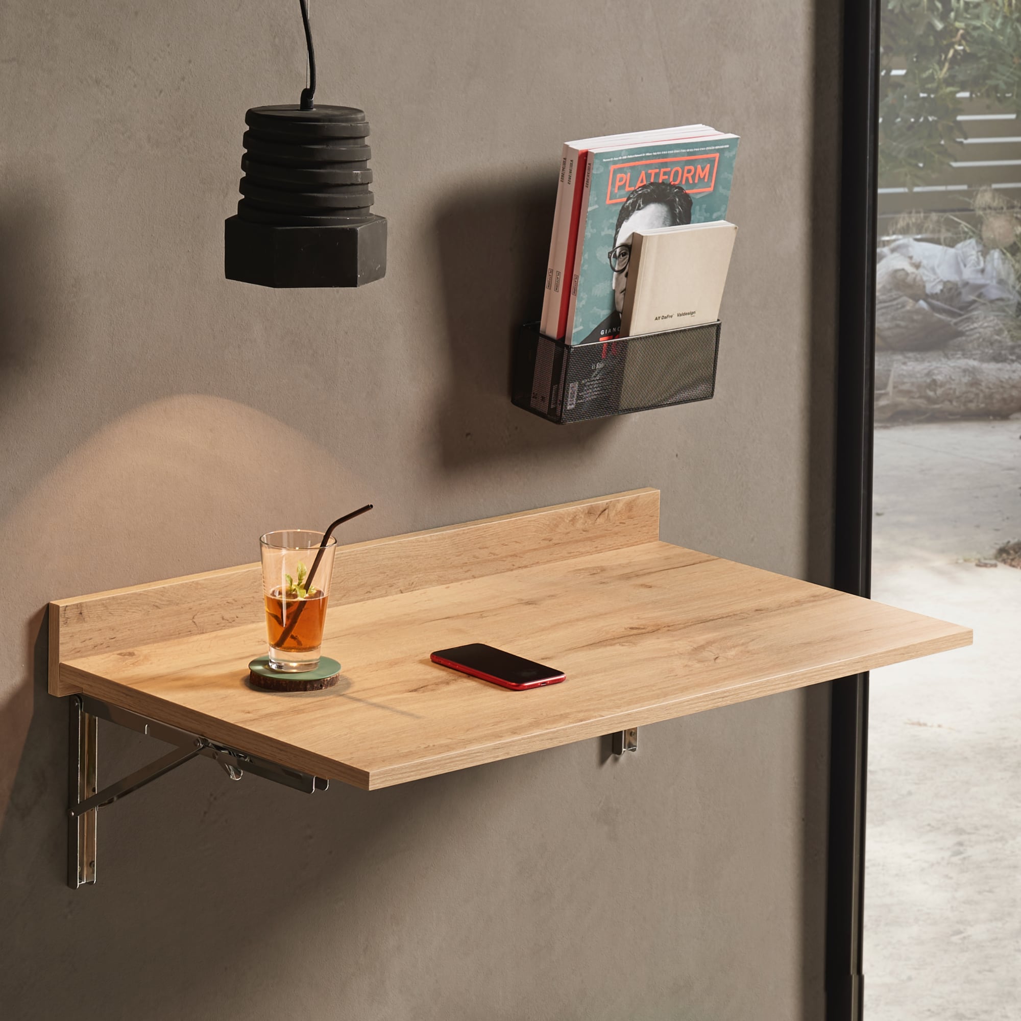 Mesa plegable Clock