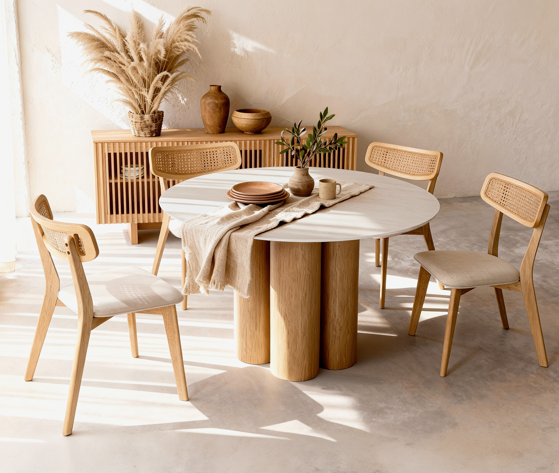 Silla de madera Ática