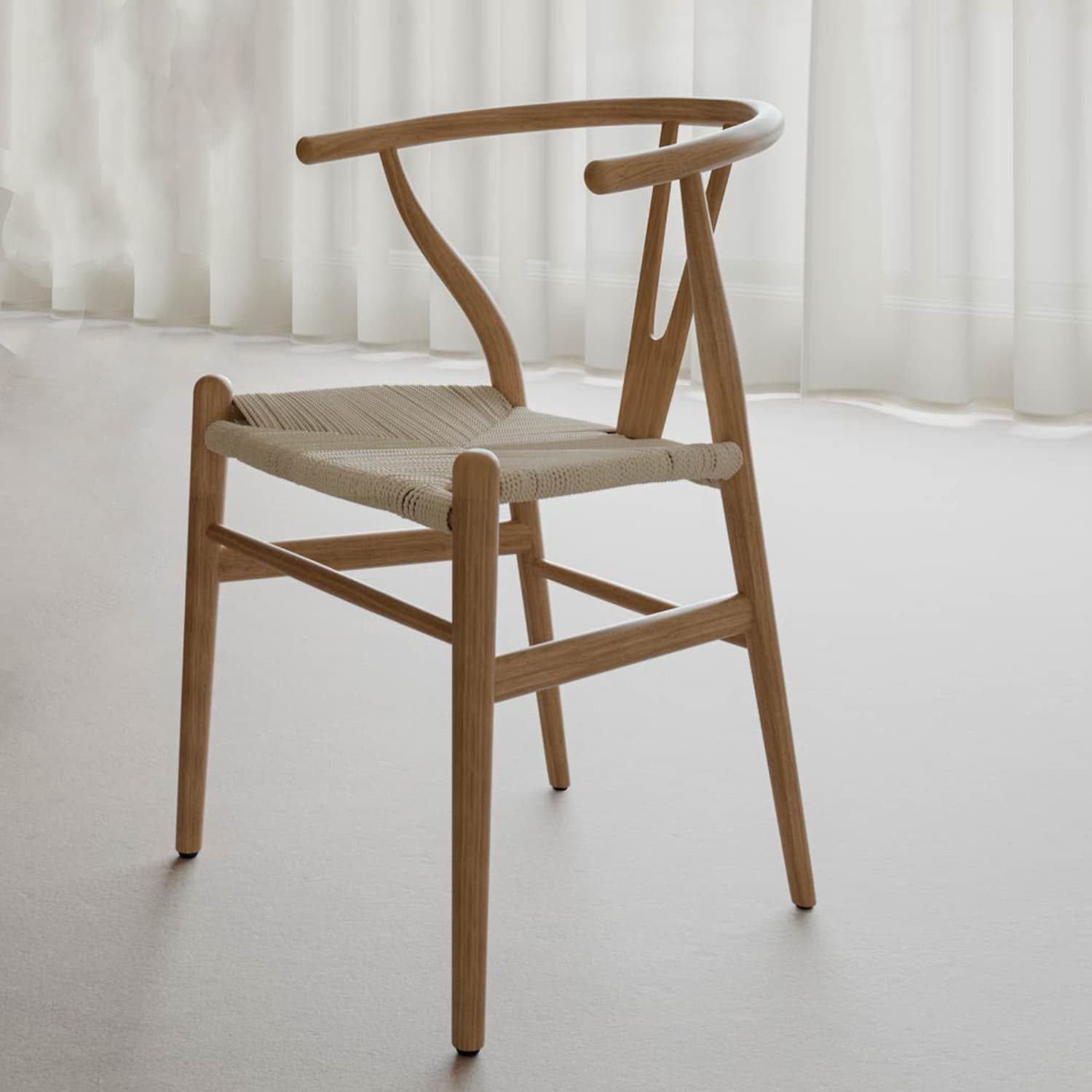 Silla de madera y enea Azores