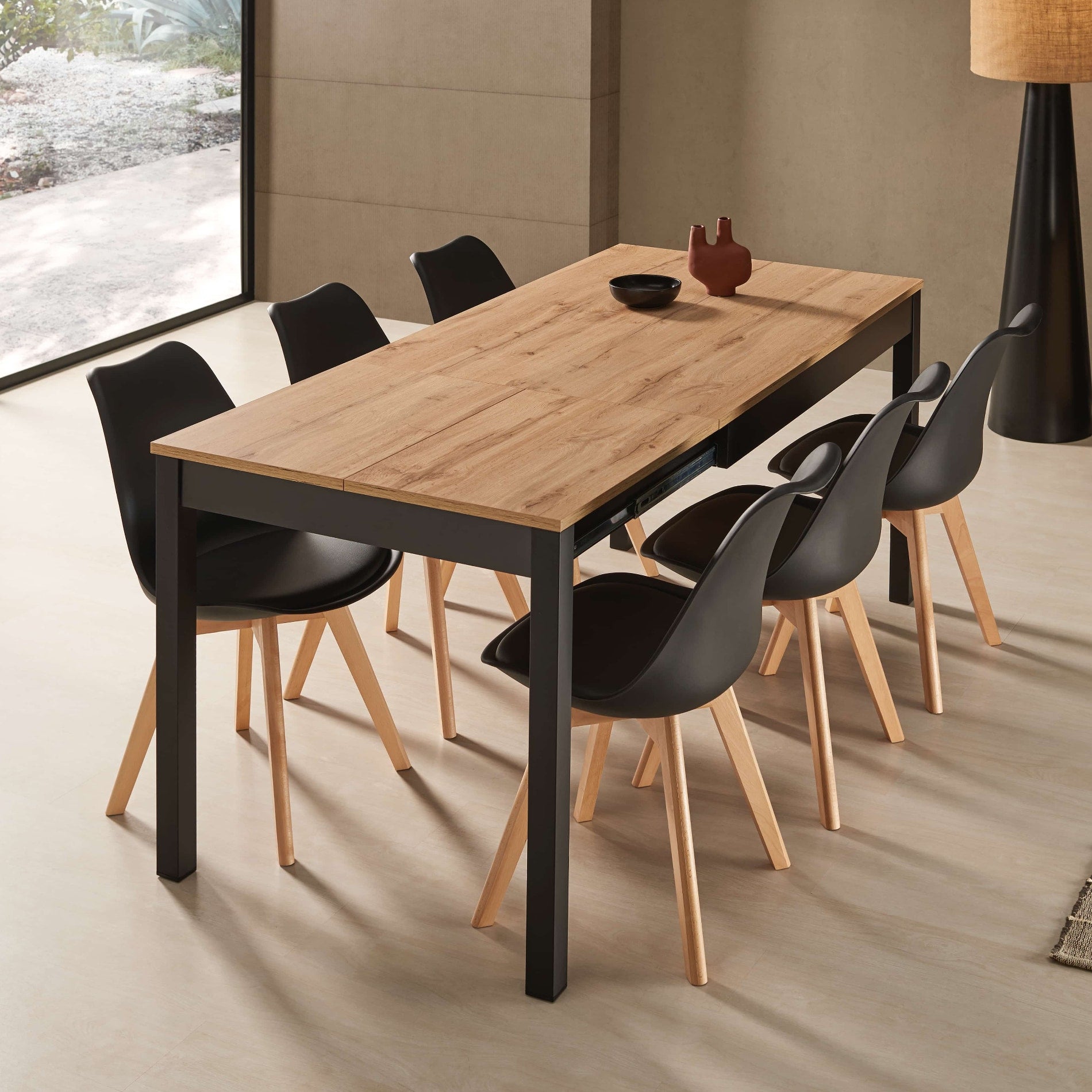 Taula Oslo Natural Extensible