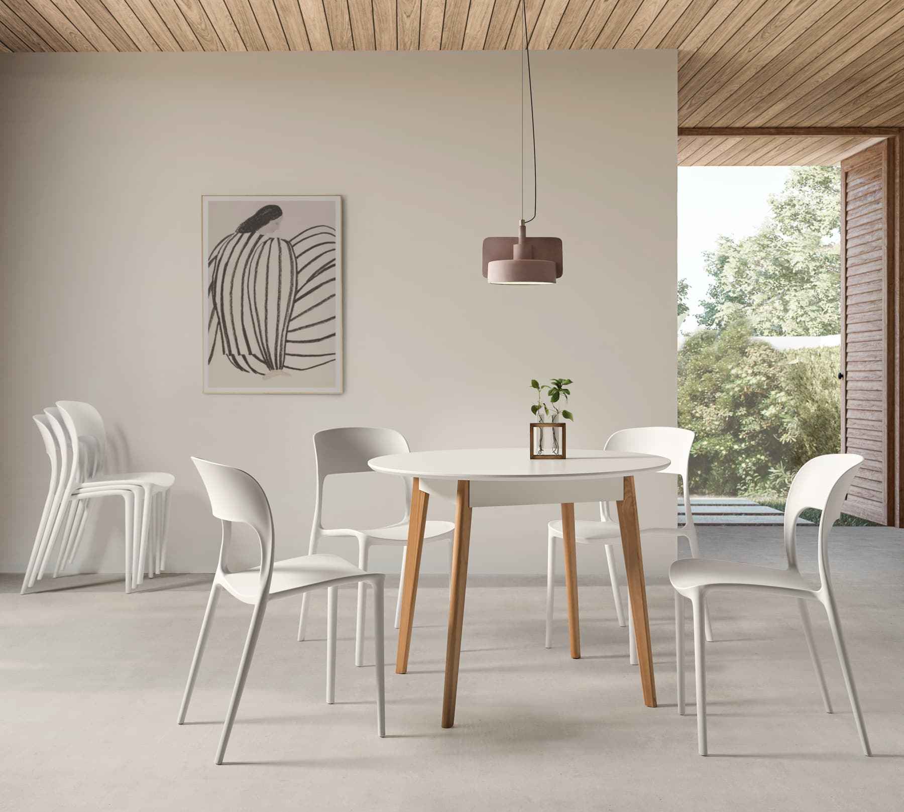 Mesa Ronda Extensible