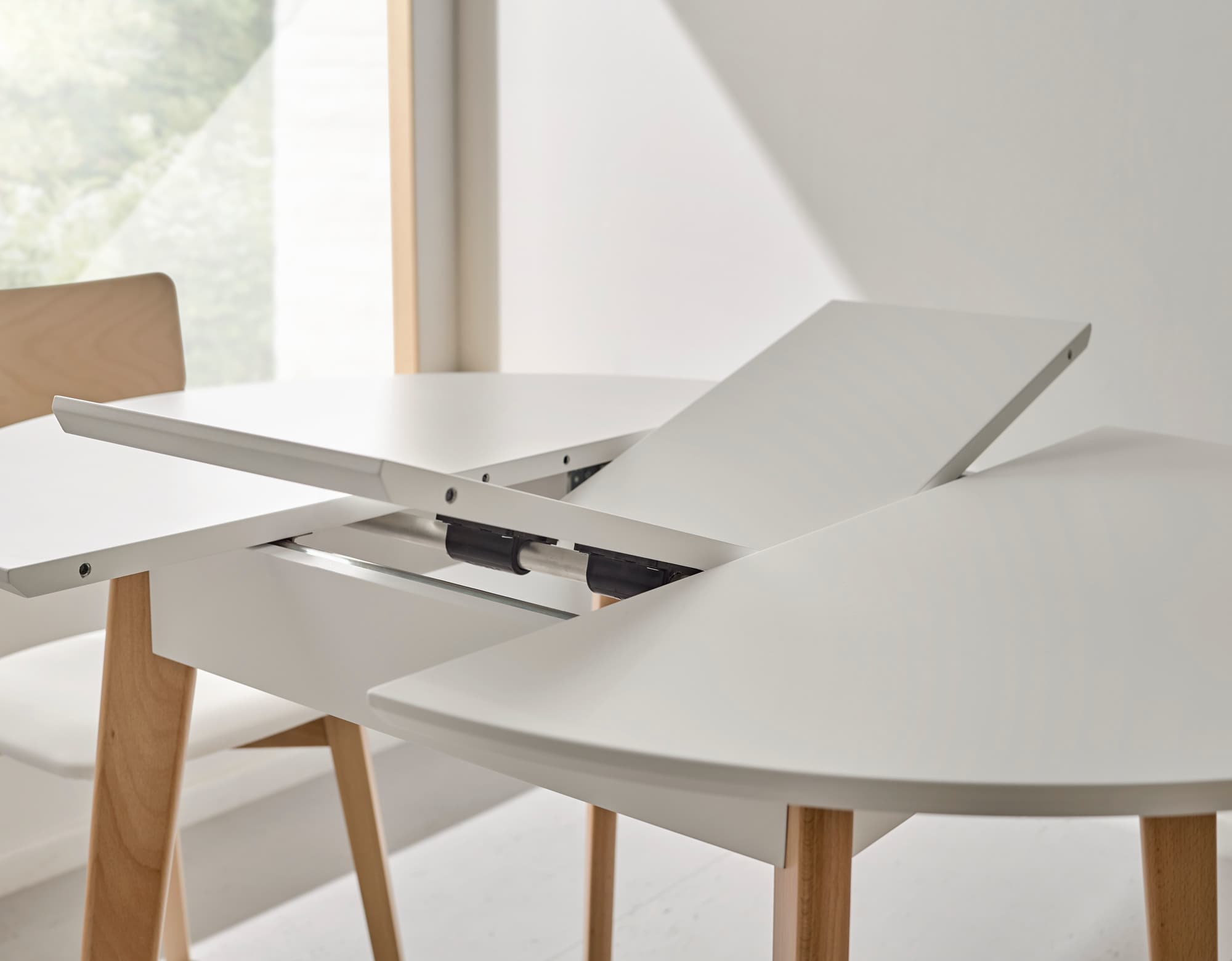 Mesa Ronda Extensible