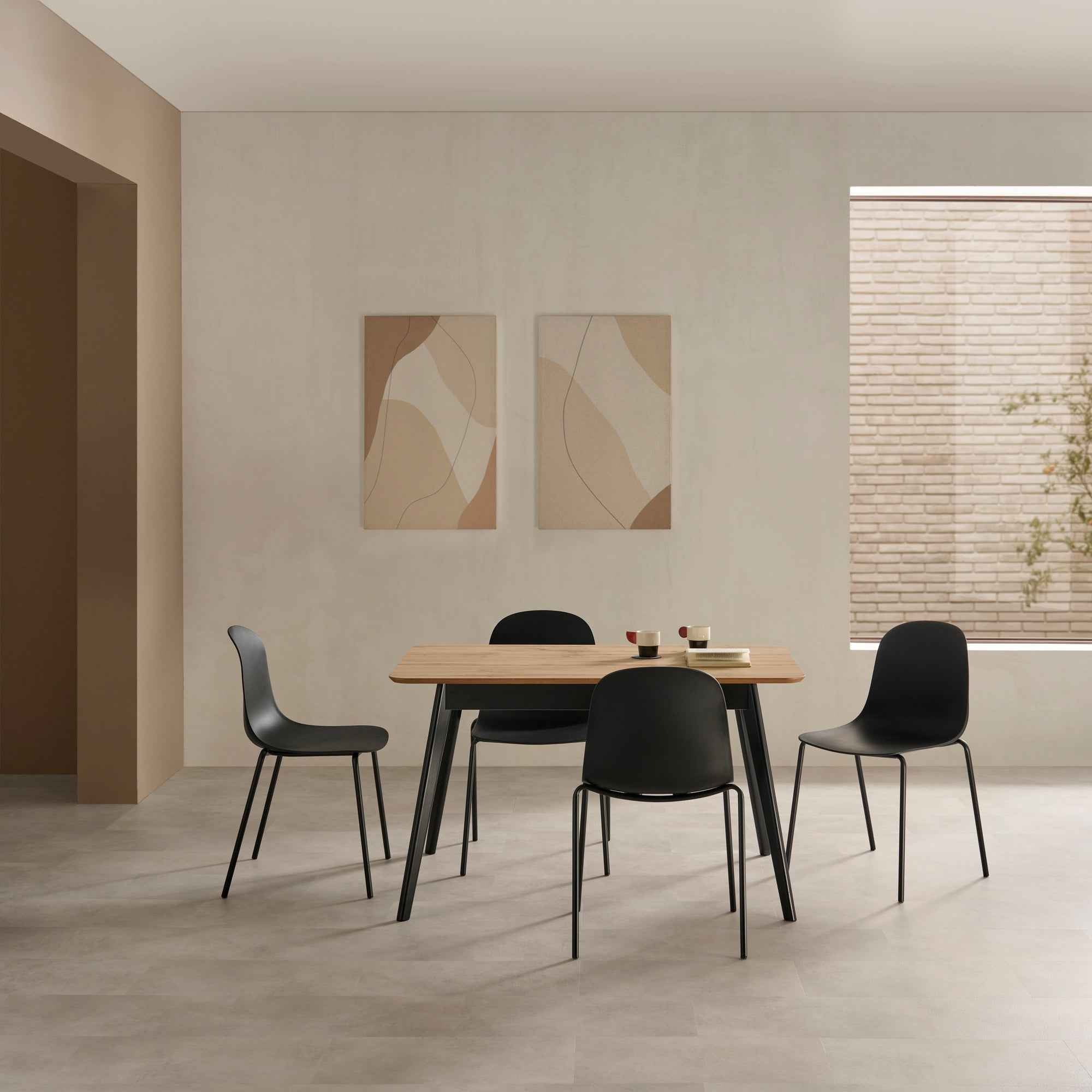 Mesa Lisboa Natural Extensible