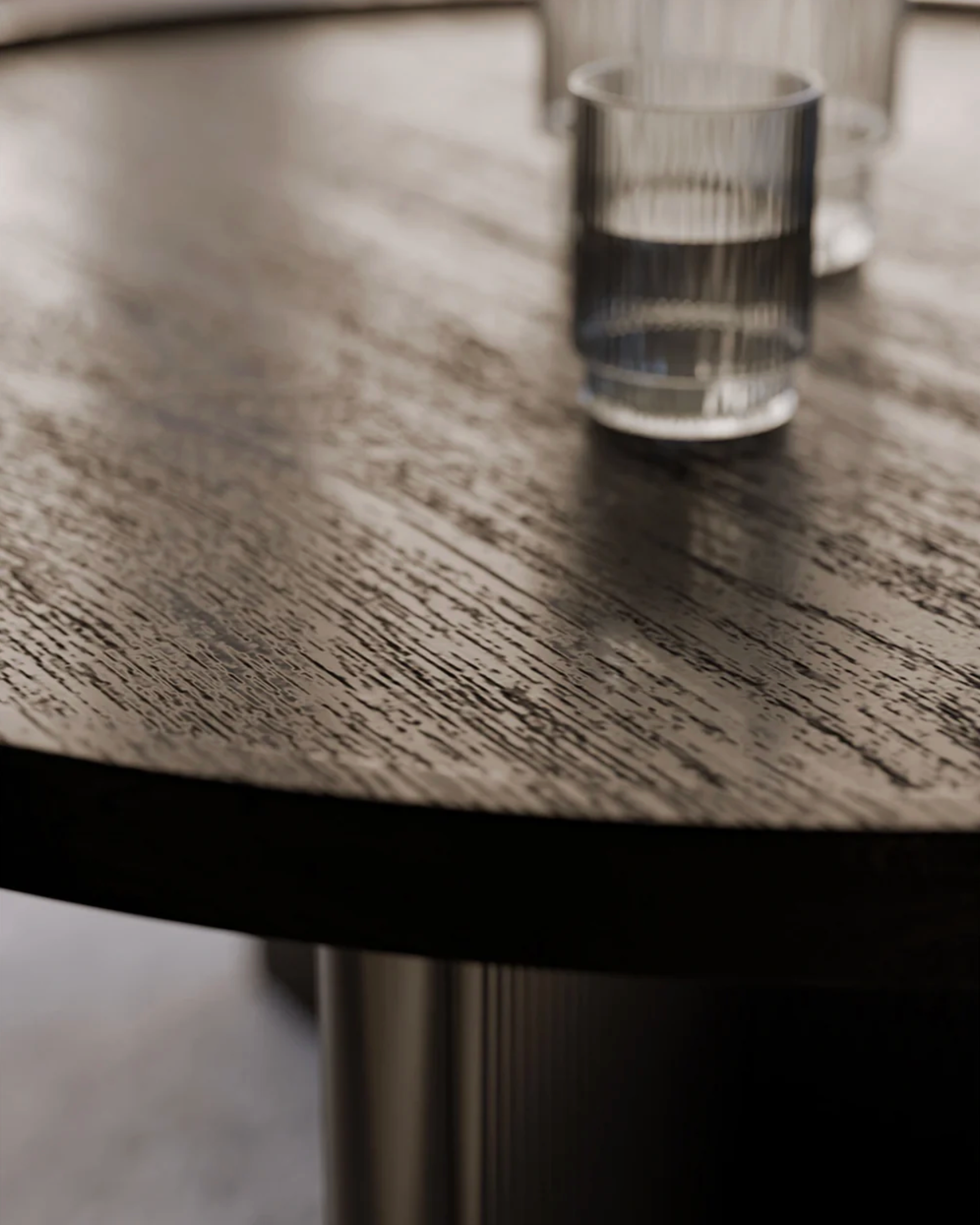 Mesa redonda de centro Halo