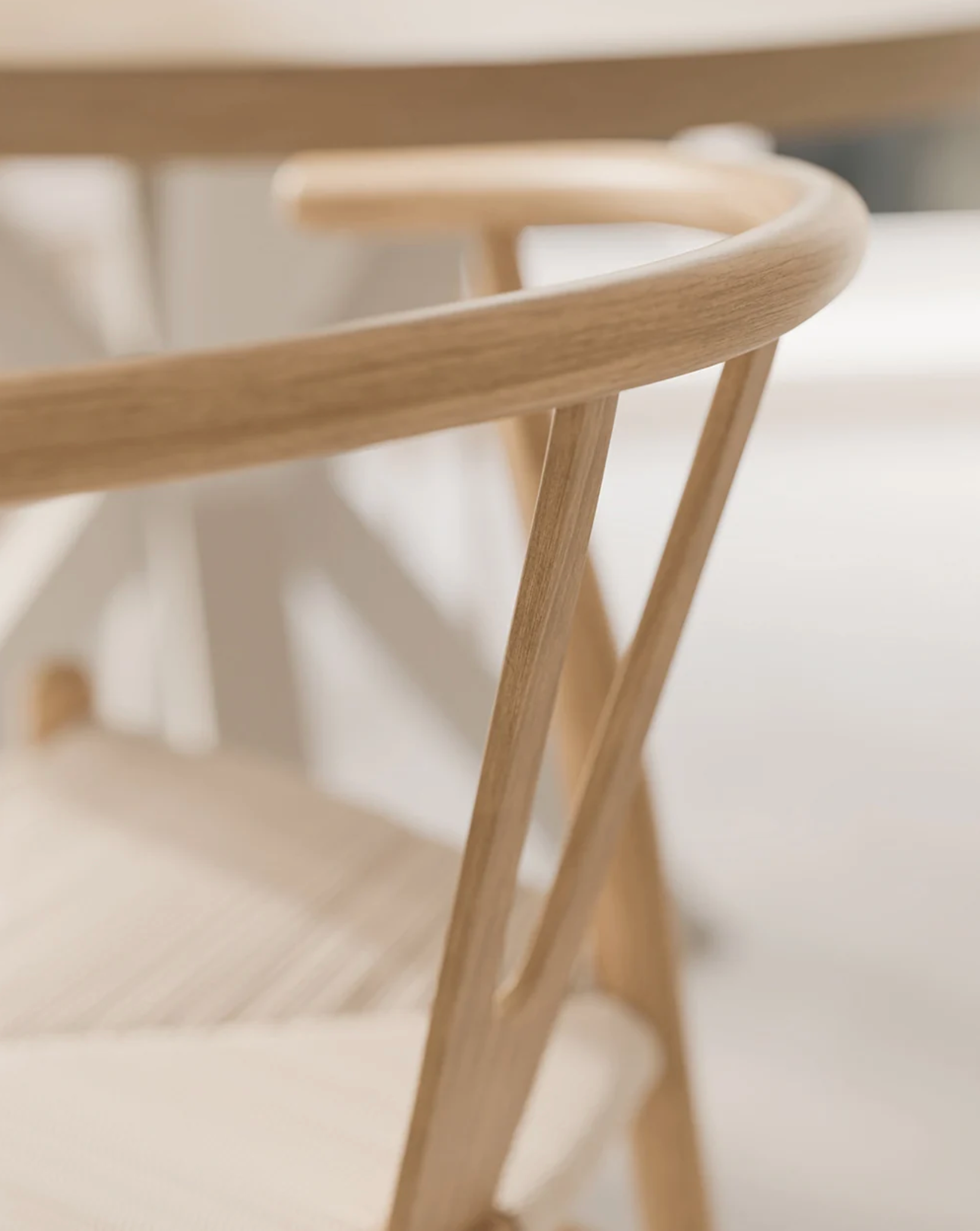 Silla de madera y enea Azores