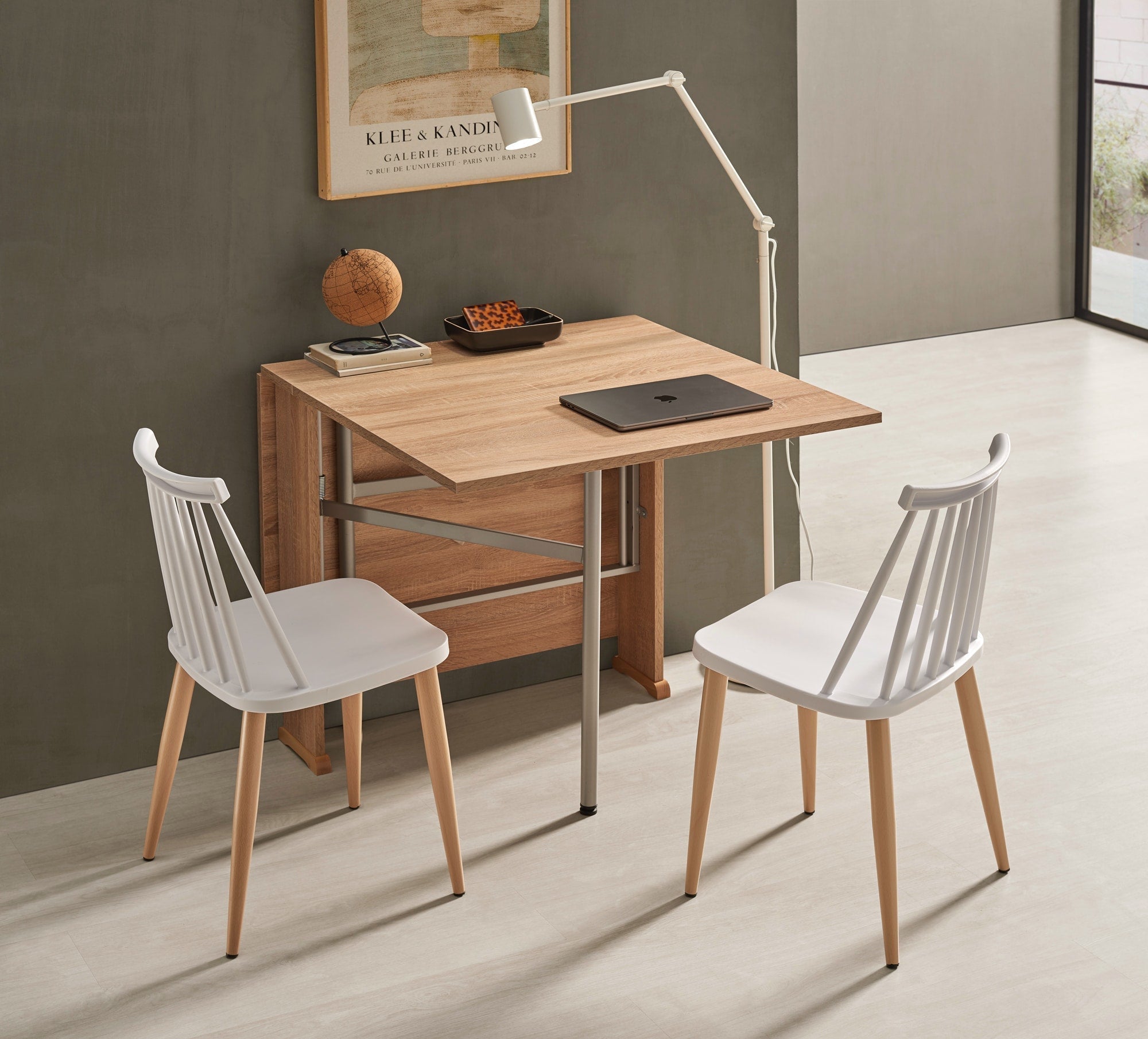 Mesa plegable con alas: que tu estilo eche a volar.