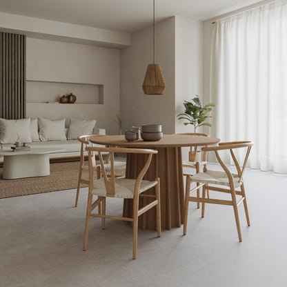 Silla de madera y enea Azores