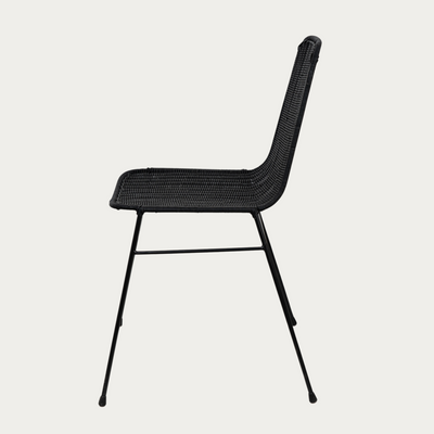 Silla de ratán Portinax