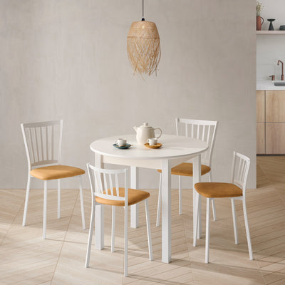 Tamboret Baix amb respatller Torí 