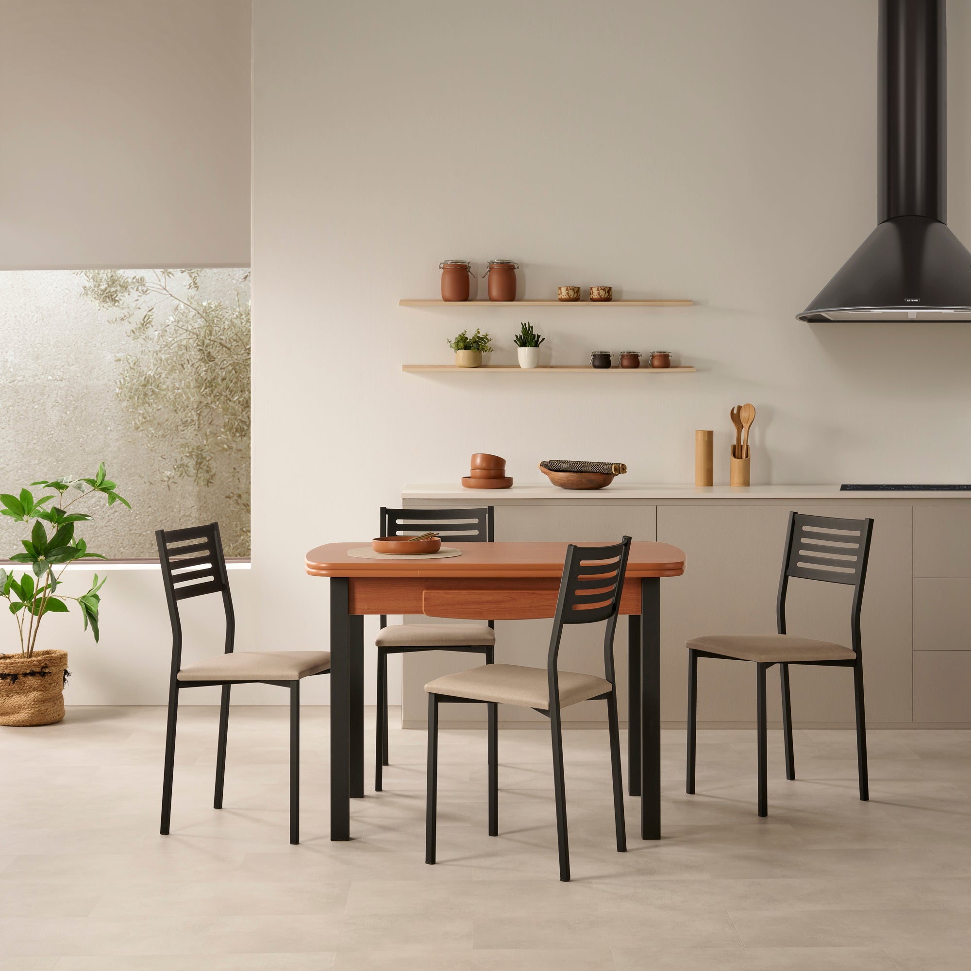 Mesa Viena Natural Extensible