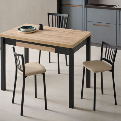 Tamboret Baix amb respatller Torí 