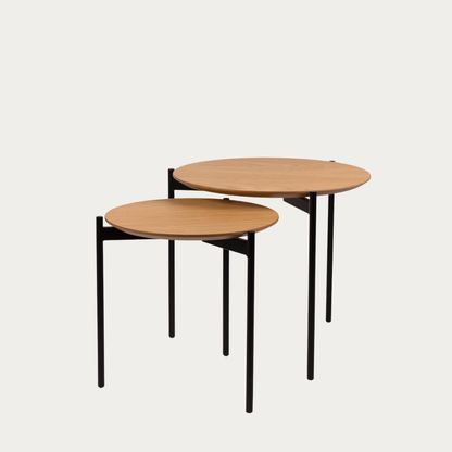 Set 2 mesas de centro Laos