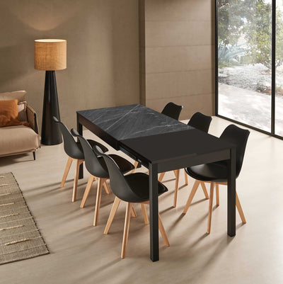 Mesa Oslo Porcelánico Extensible