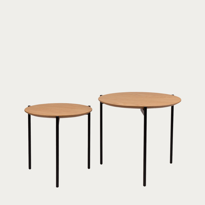 Set 2 mesas de centro Laos