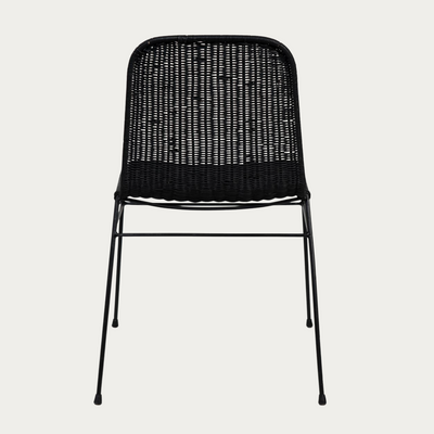 Silla de ratán Portinax