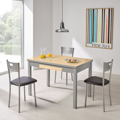 Mesa Aramo Cristal Extensible