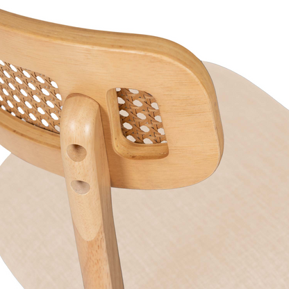 Silla de madera Ática