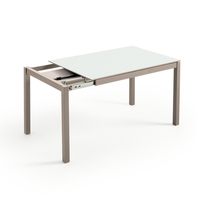 Mesa Tokio Cristal Extensible