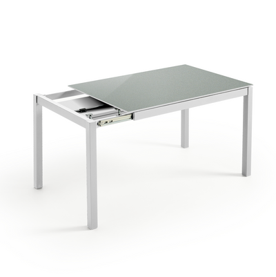 Mesa Tokio Cristal Extensible
