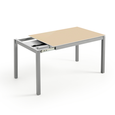 Mesa Tokio Cristal Extensible