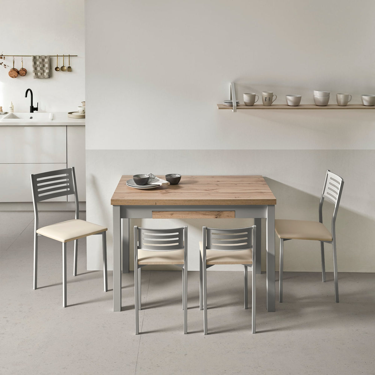 Taula Aramo Natural Extensible 