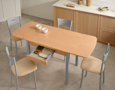 Mesa Viena Natural Extensible