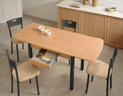 Mesa Viena Natural Extensible