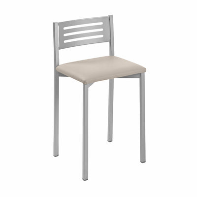 Taburete bajo con respaldo Aldem