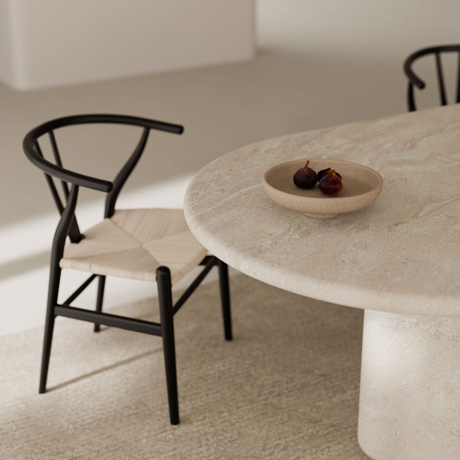 Silla de madera y enea Azores