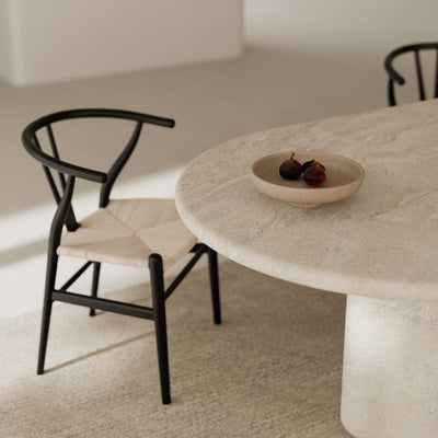 Silla de madera y enea Azores