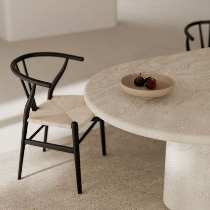 Silla de madera y enea Azores