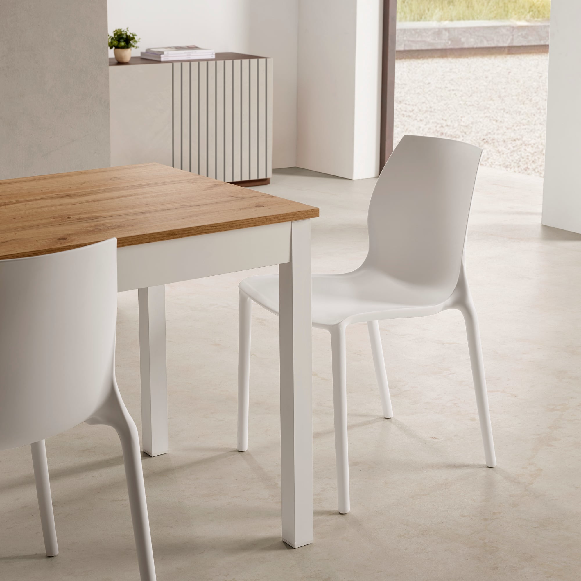 Mesa Berlín Natural Extensible