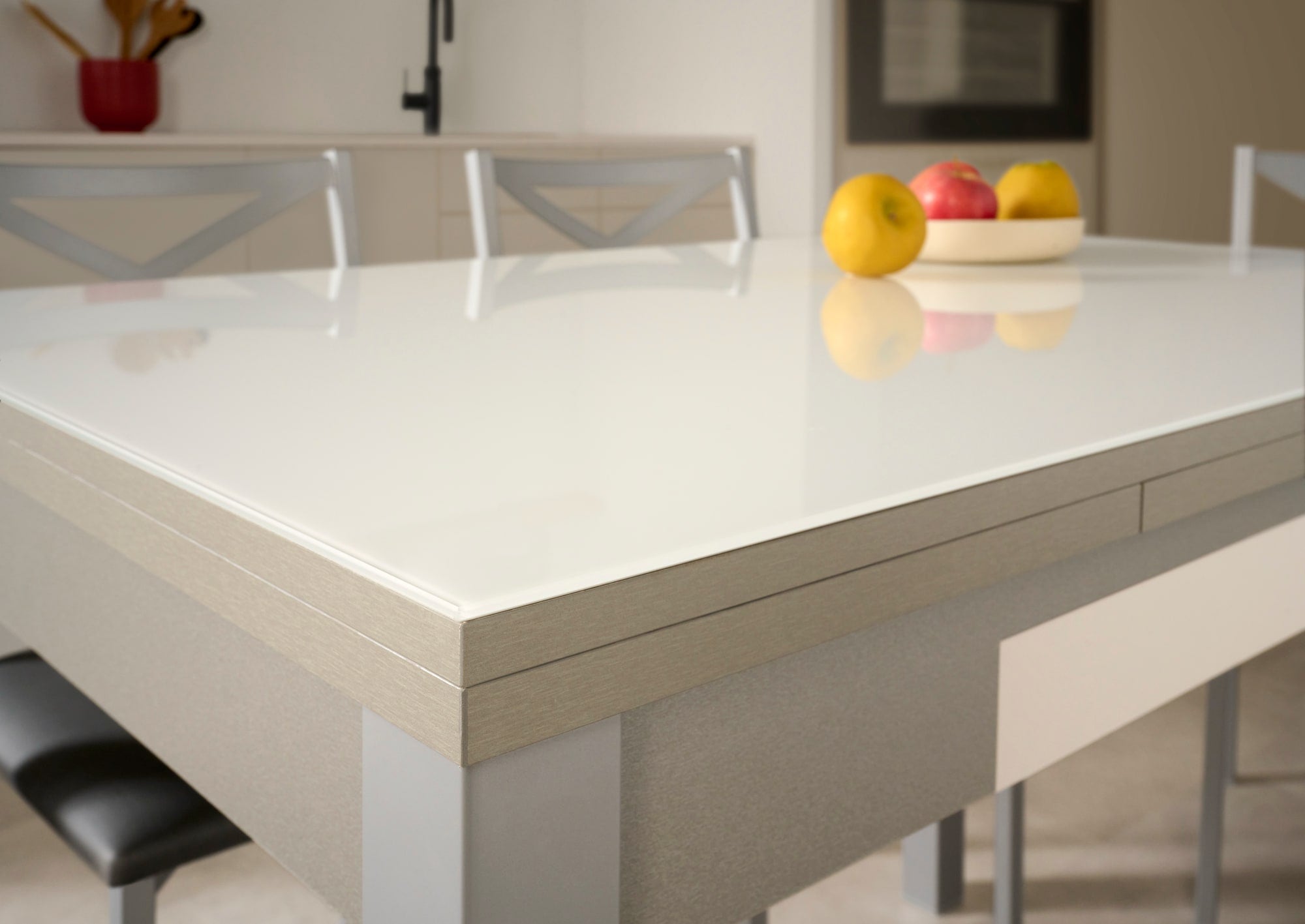Mesa Aramo Cristal Extensible