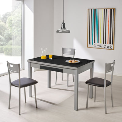 Mesa Aramo Cristal Extensible