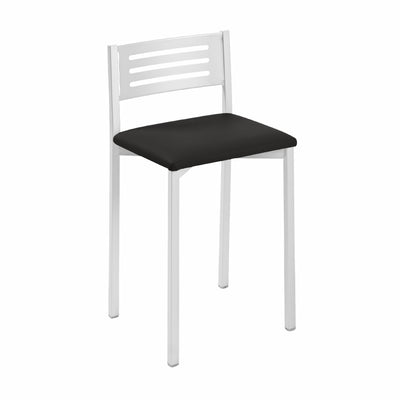 Taburete bajo con respaldo Aldem