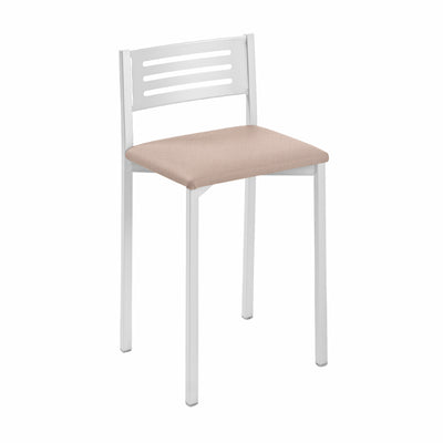 Taburete bajo con respaldo Aldem