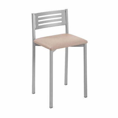 Taburete bajo con respaldo Aldem